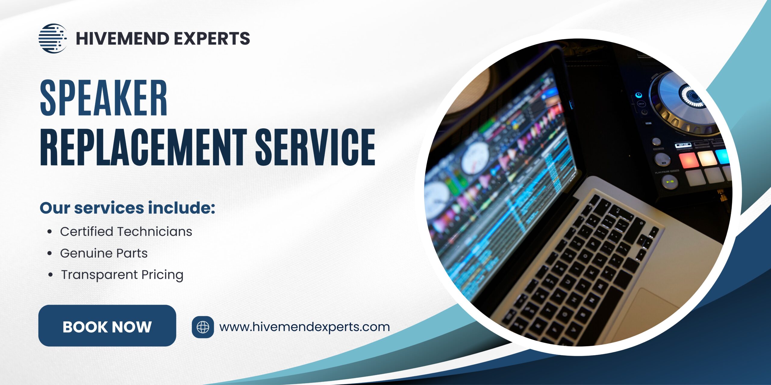 Laptop Speaker Replacement Service by Hivemend Experts