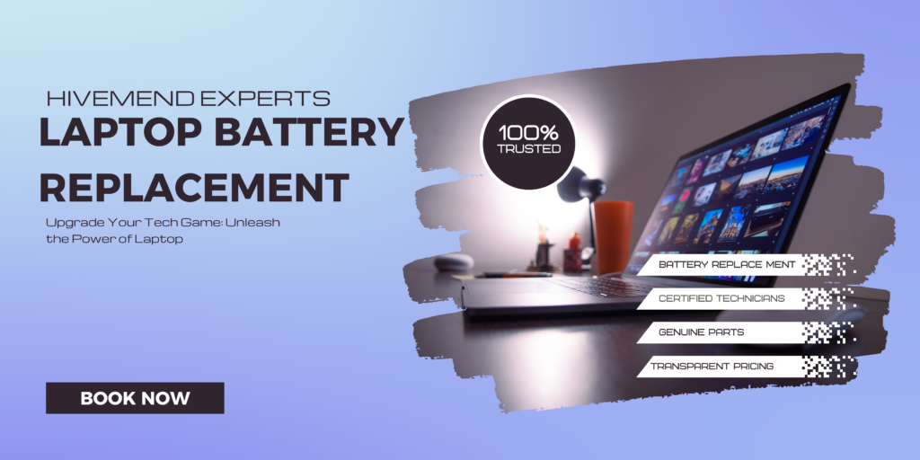 laptop battery replacement in Gurugram